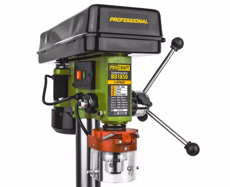 Procraft BD1850 stĺpová vŕtačka | BD1850