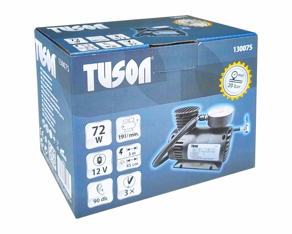TUSON - Autokompresor 12 V - 20 bar