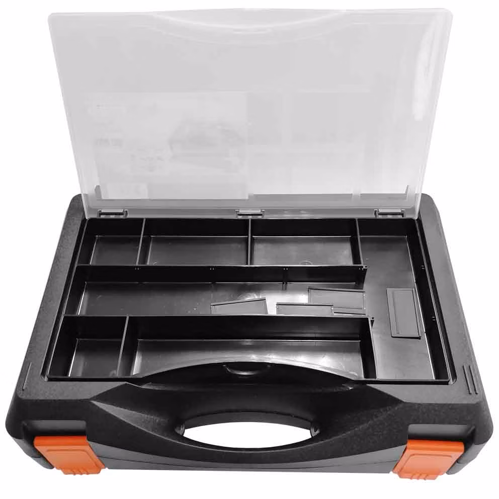 TOOD - Plastový kufor na vŕtačku s organizérom 350x330x140mm