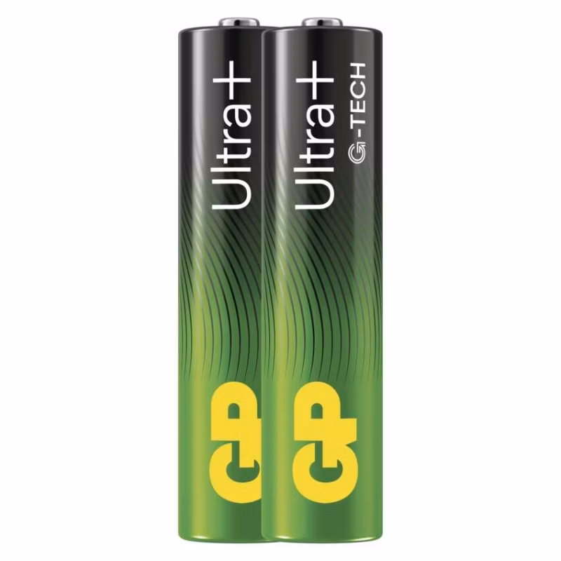 Alkalická batéria GP Ultra Plus LR03 (AAA) 2 ks