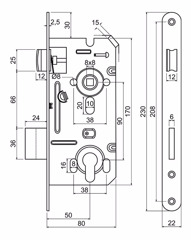 RICHTER Z.301-PZ.90/50(80).22.PL