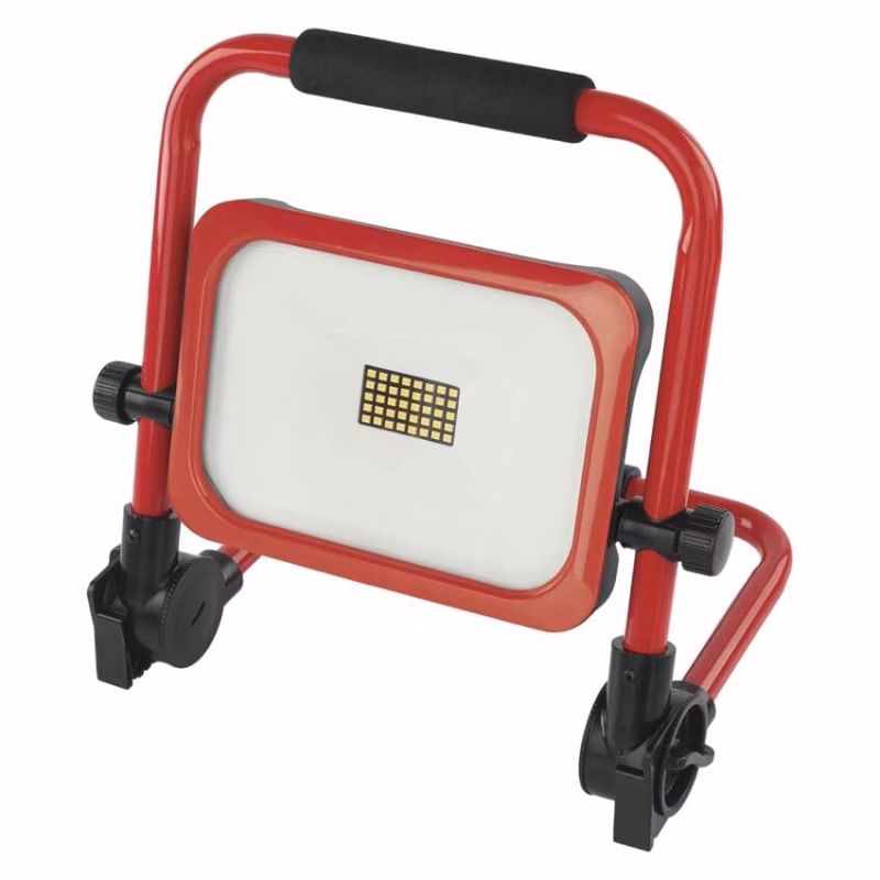 LED reflektor ACCO nabíjací prenosný, 35 W studená biela