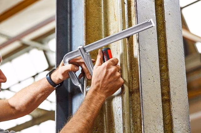 BESSEY - svorka oceľová skrutková GZ40-12KG 400x120 mm