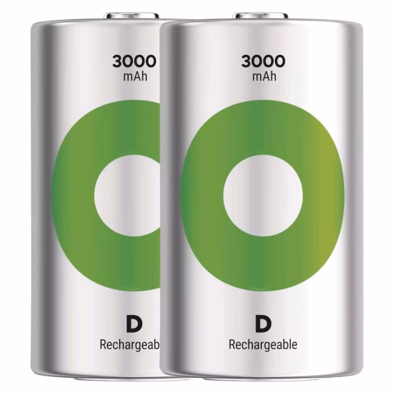 Nabíjacia batéria GP ReCyko 3000 (D) 2 ks