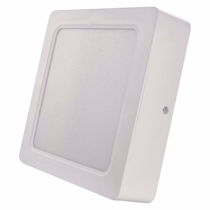 LED vstavané svietidlo RUBIC, štvorcové, biely, 18W, neutrálna biela