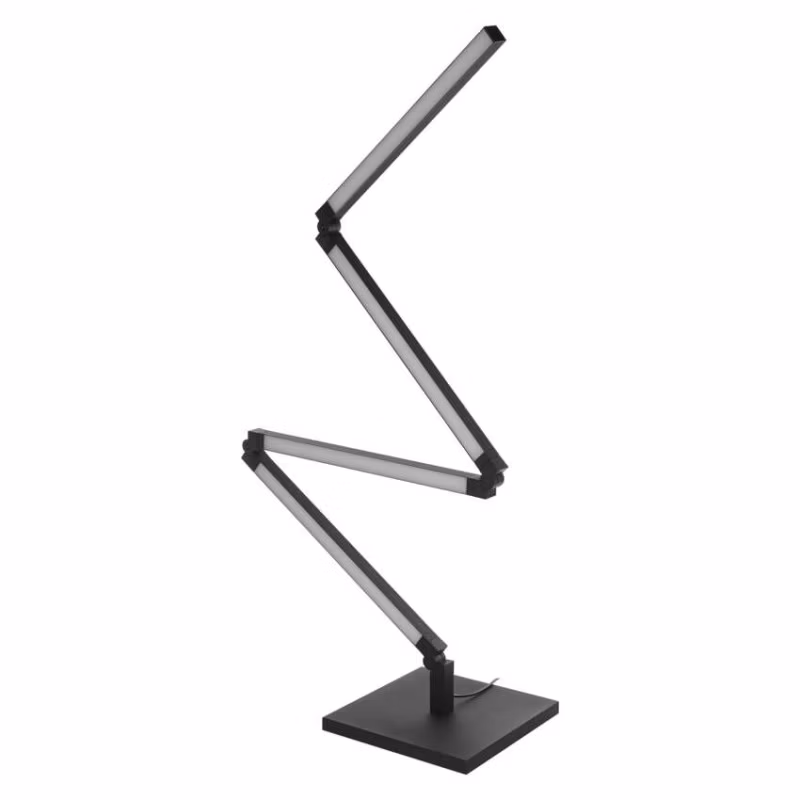 GoSmart LED stojaca lampa, čierna, 175 cm, teplá biela / RGBIC WiFi