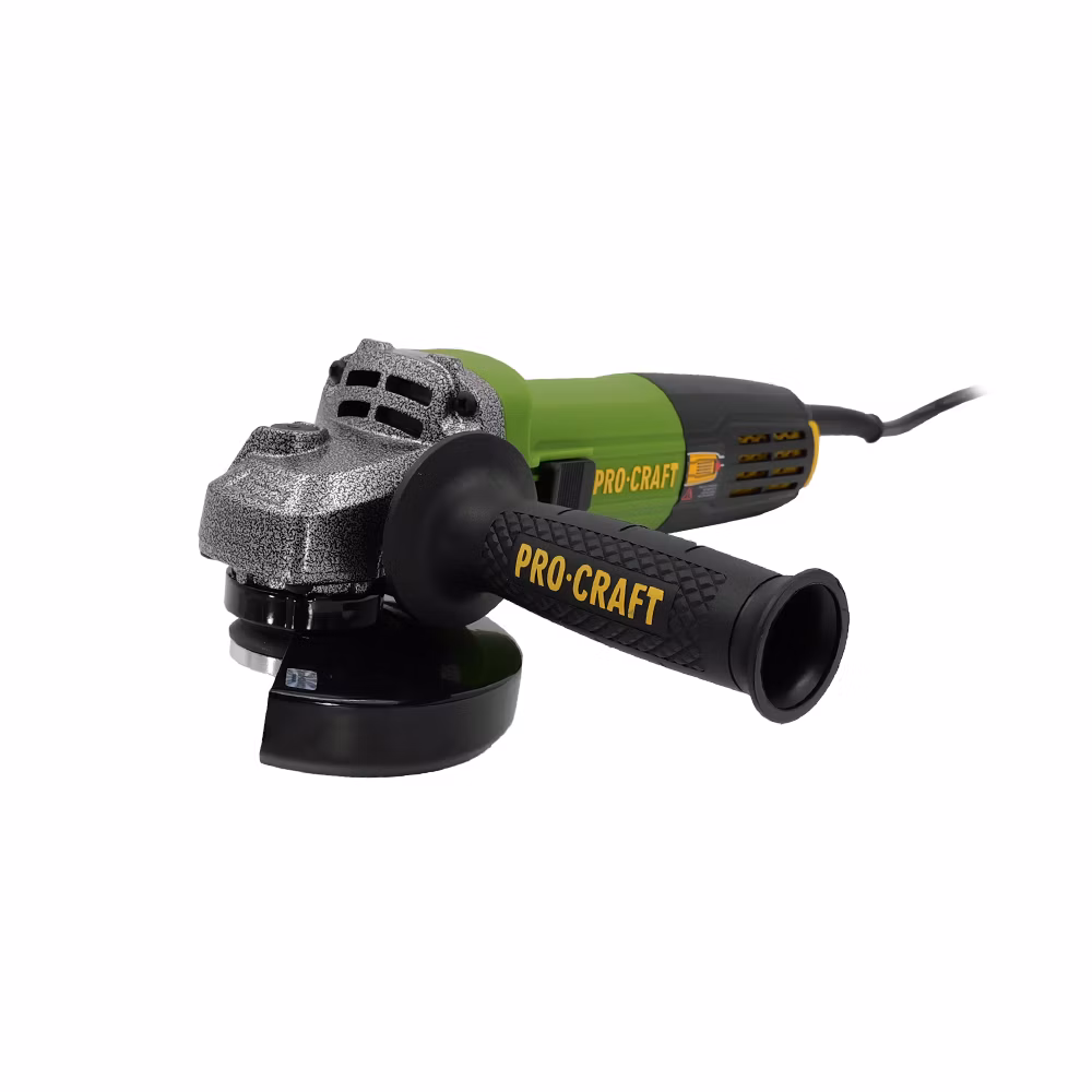Uhlová brúska Procraft PW1050 + 10x rezací kotúč CD125x1,0 , 2x lamelový kotúč | SPW1050