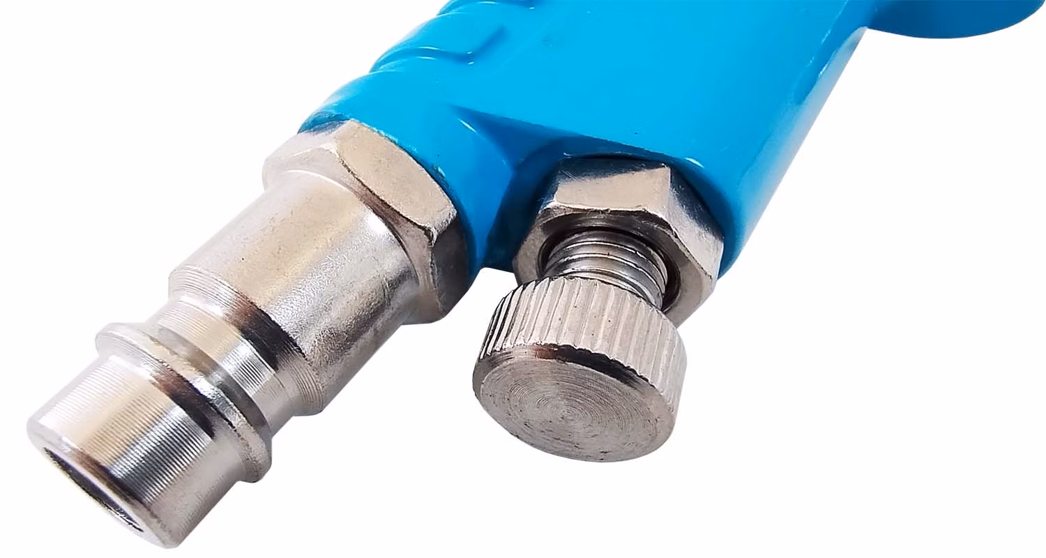 MAGG Profi - Striekacia pištoľ MINI Profi (HVLP), horná plastová nádobka 100 ml, tryska 1 mm