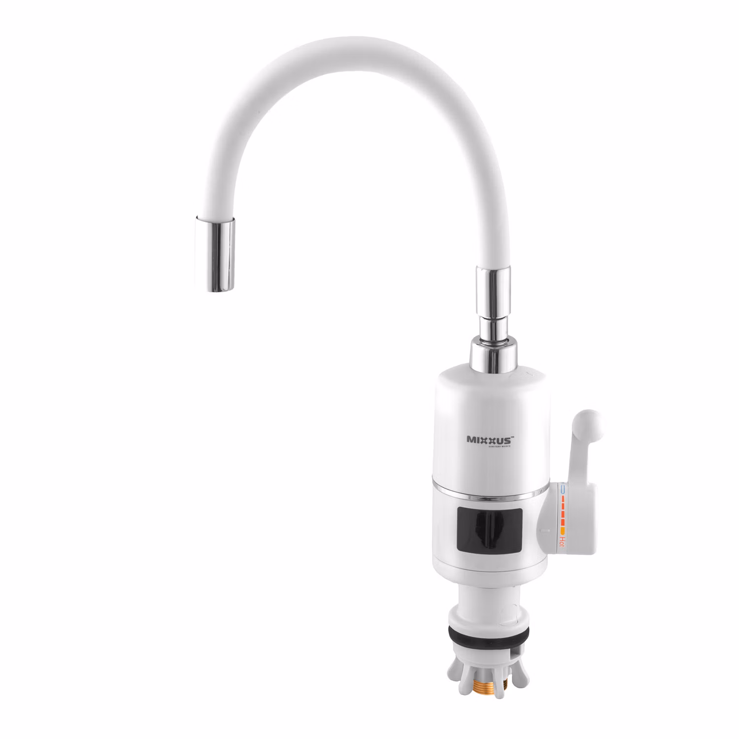 Batéria s elektrickým ohrevom vody a flexibilným výtokom ELW06-EF-WHITE, biela | ELW06-EF-WHITE