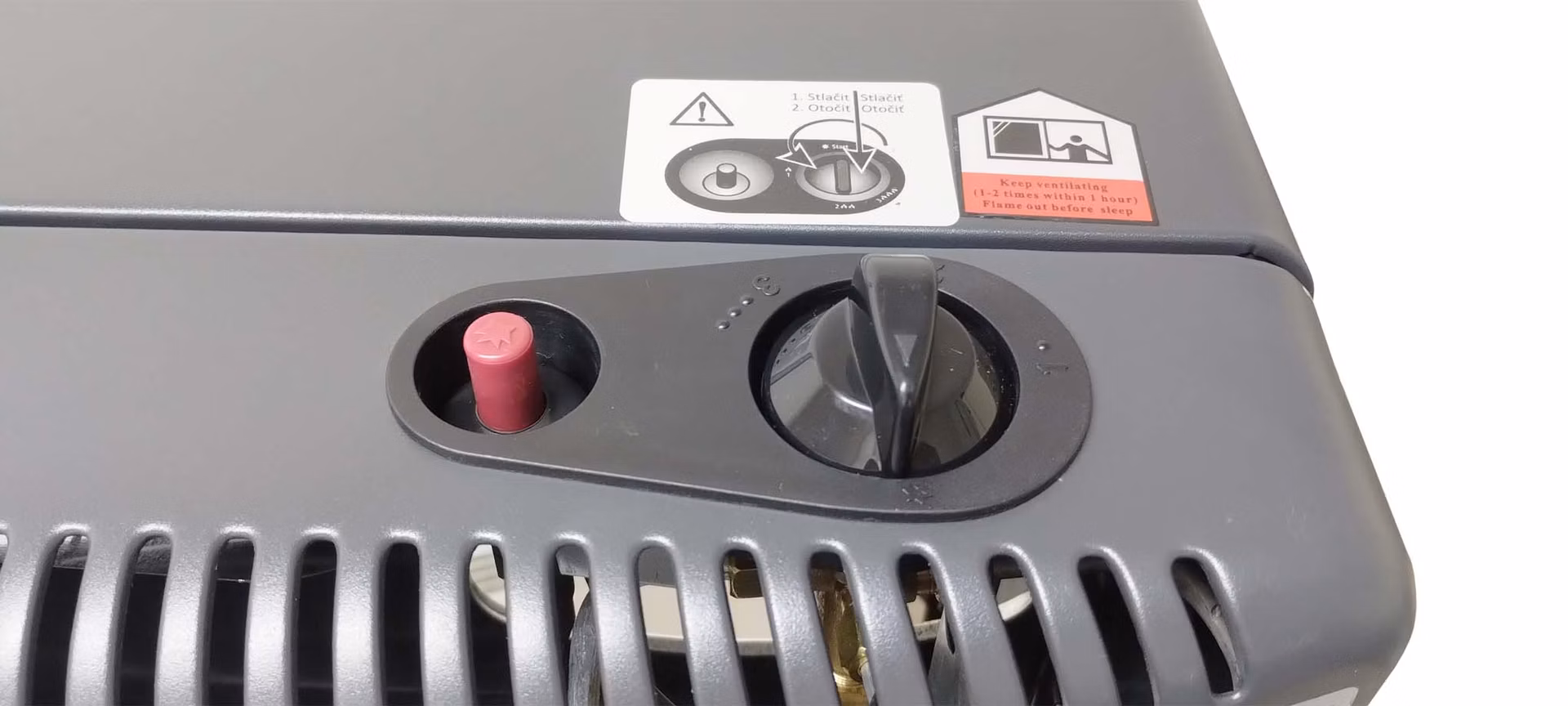 Kombinované skladacie plynové 4,2 kW a elektrické 1,14 kW kachle MAGG vr. príslušenstvo