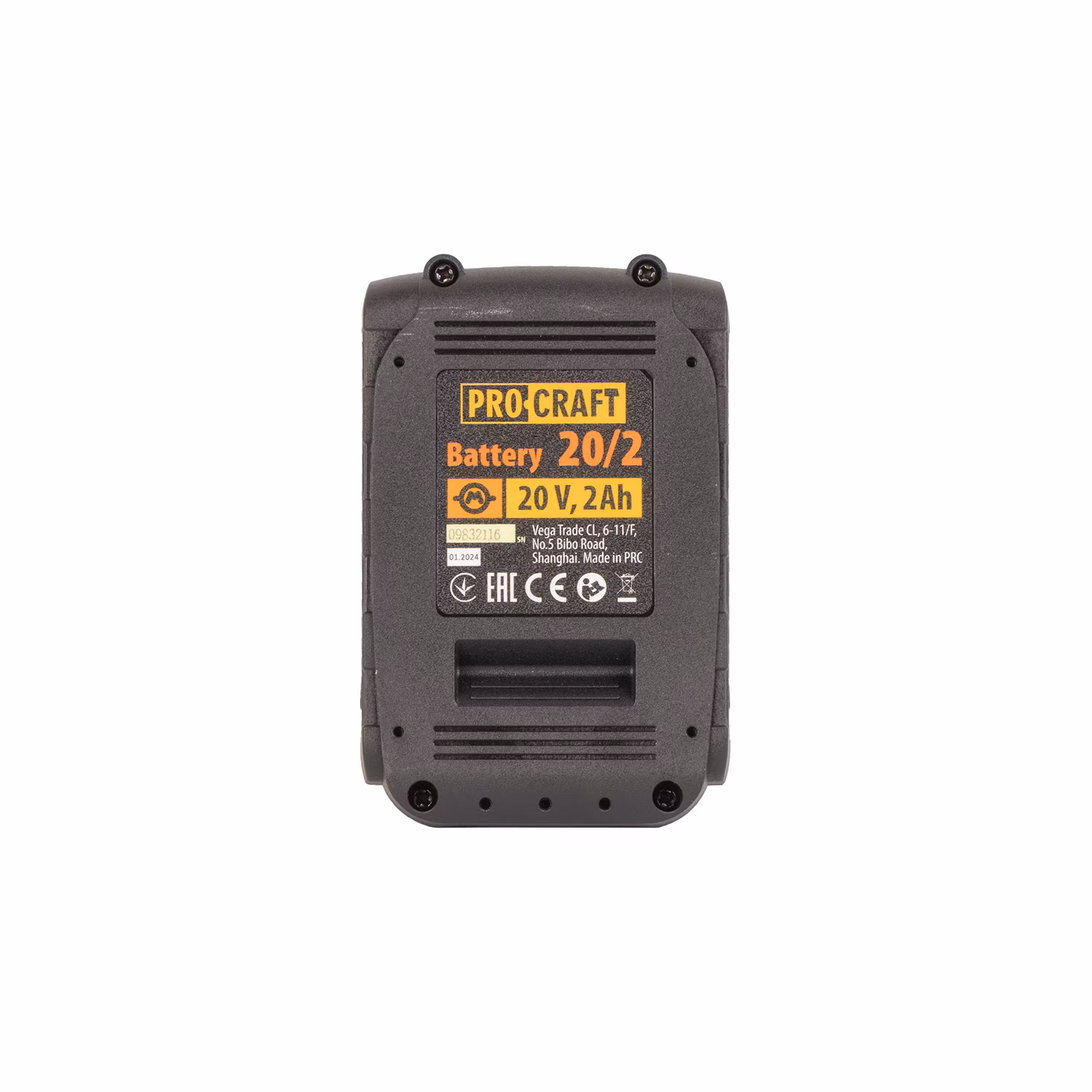Akumulátor 20V Li-ion, 2000mAh Procraft 20/2A | 20/2A