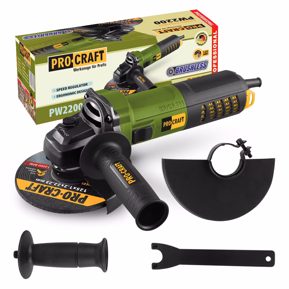 Uhlová brúska Procraft PW2200 | PW2200