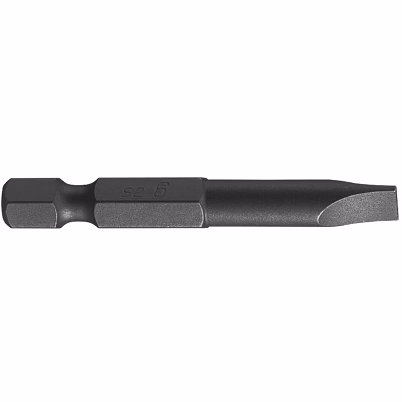 Plochý bit 4 × 0,8 mm, dĺžka 50 mm, balenie 5 ks