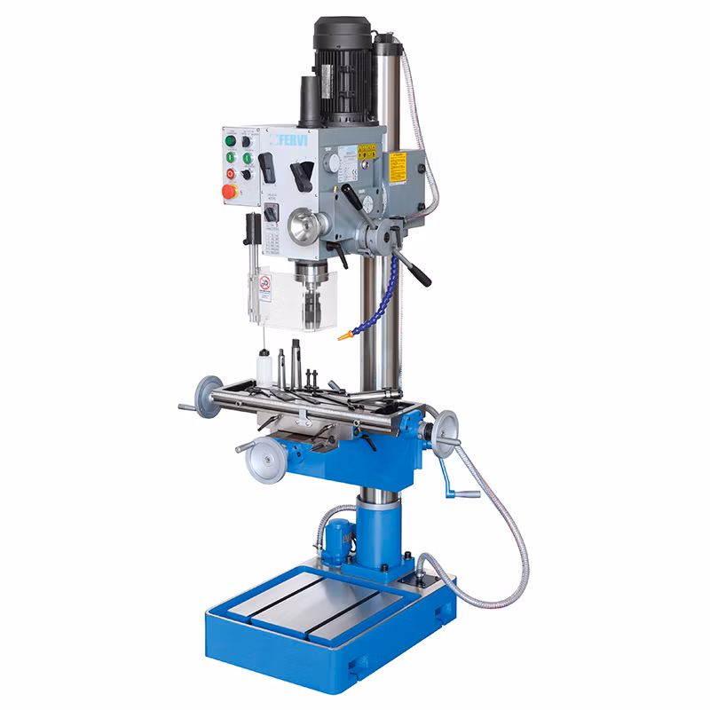 Stĺpová vŕtačka – frézka s ozubeným prevodom