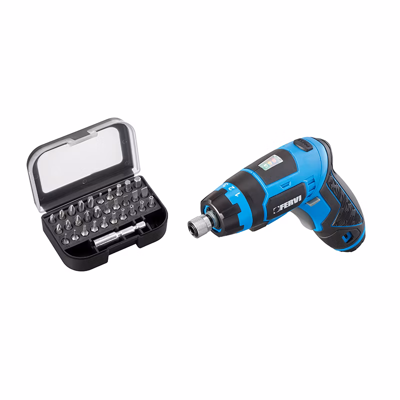 Akumulátorový skrutkovač s nadstavcami