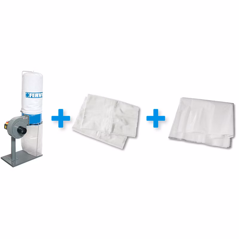 Odsávač triesok + 10 plastových vriec + filtračné vrecko