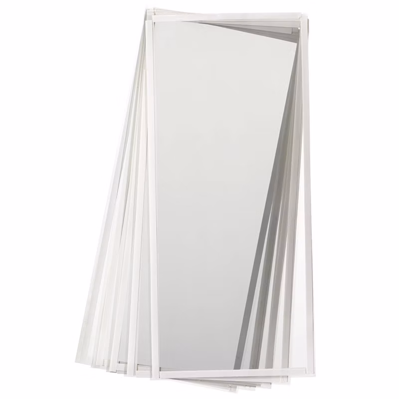 Ochranné fólie svietidla pre pieskovaciu kabínu 0601, 900 × 260 mm, sada 5 ks