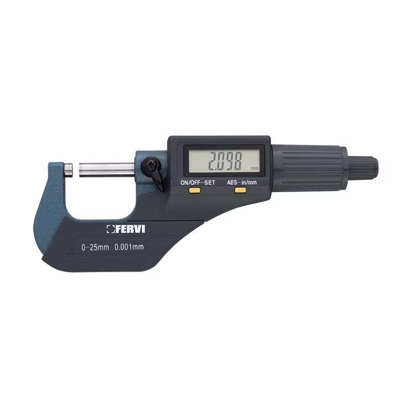 Digitálny mikrometer vonkajší 0 – 25 mm, delenie 0,001 mm, s funkciou ABS/INC