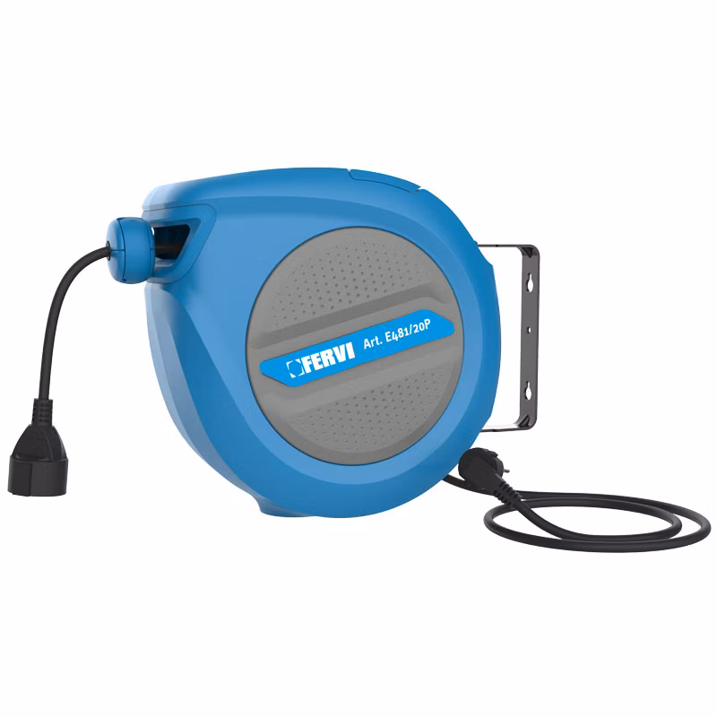 Samonavíjací káblový bubon so zásuvkou