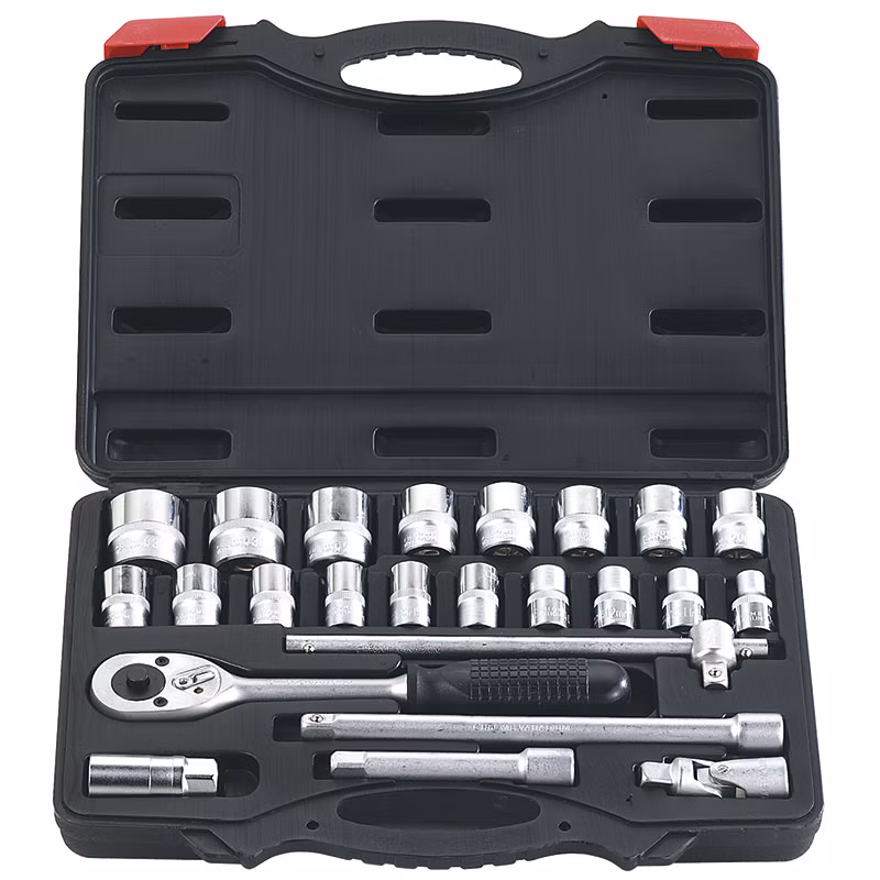 Súprava nástrčných hlavíc 1/2" 10 – 32 mm s račňou
