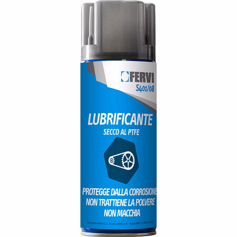 Suché mazivo z PTFE (teflónu)