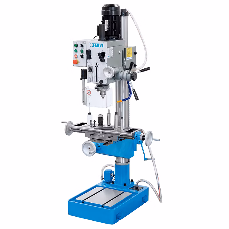 Stĺpová vŕtačka – frézka s ozubeným prevodom