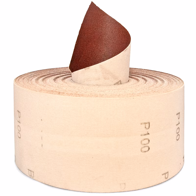 Odtrhávacia brúsna rolka na suchý zips 115 mm × 25 m, zrno 80