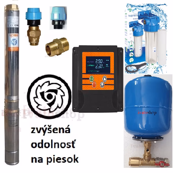 Domáca vodáreň 3,5 SDM 2-17 s frekvenčným meničom IVR-10