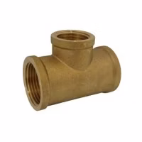 T - kus redukovaný 1" x 1/2" x 1" mosadz