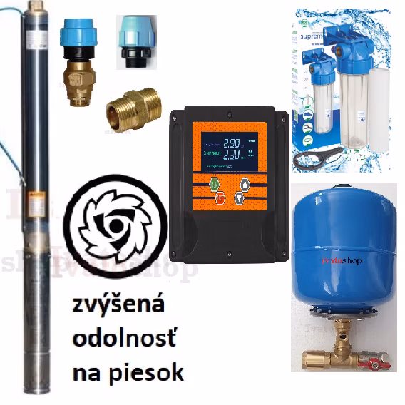 Domáca vodáreň 3Ti 27 s frekvenčným meničom IVR-10