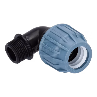 KOLENO PP 90° 40mm x 6/4 " PN16 vonkajší závit