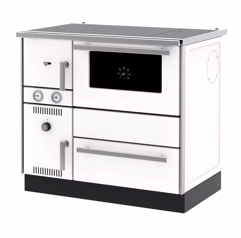 Sporák ALFA TERM biely 20 P  s výmenníkom, 23kW
