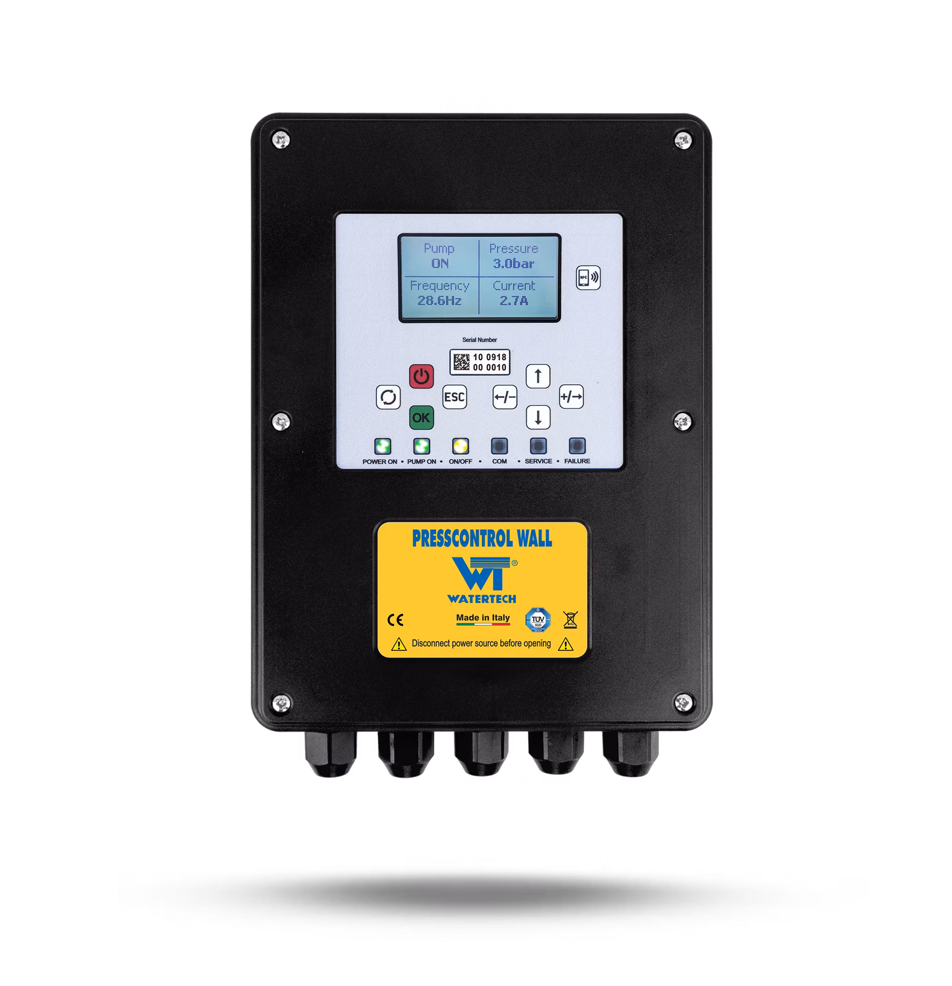 FREKVENČNÝ MENIČ PRESSCONTROL WALL T9 – 3KW – 3X400V