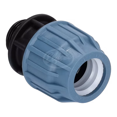 Prechodový kus na PE potrubie, 50mm x 5/4" , PN16, vonkajší závit