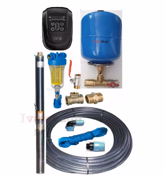 Kompletný ponorný set s frekvenčným meničom IBO 3SDM24 IVR11, 20m, 230V