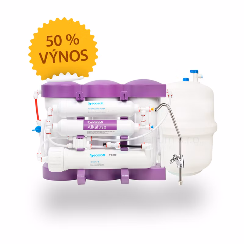 Reverzná osmóza Ecosoft PURE Alkafuse | Kuchynský filter na vodu