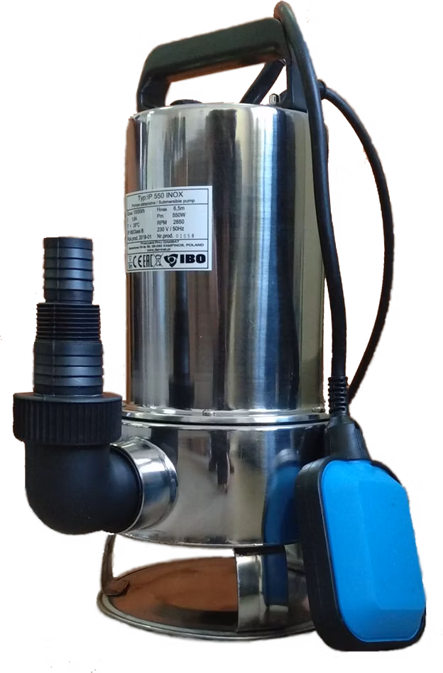Kalové čerpadlo IBO IP 900 INOX 230V