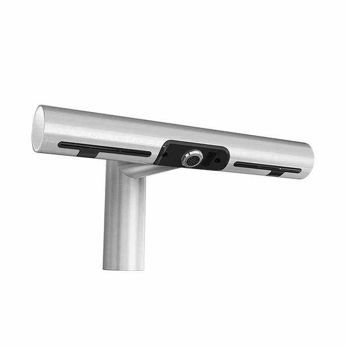 Sušič s automatickou batériou Jet Dryer AIRTAP - okrúhly, lesklý nerez