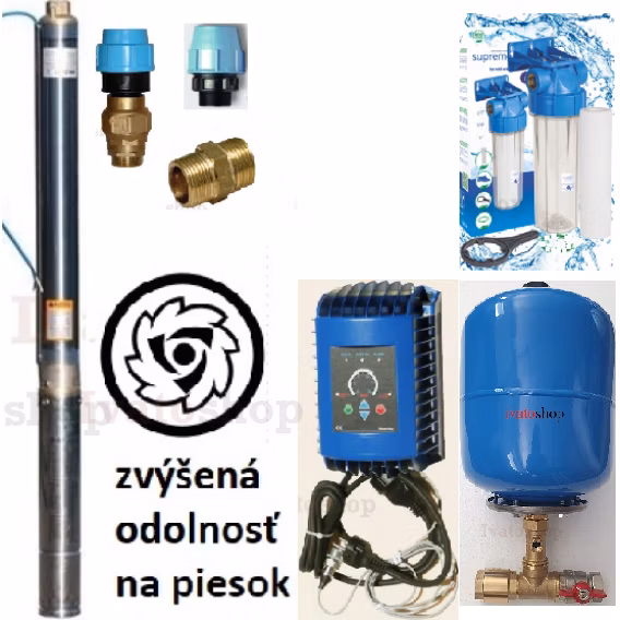 Domáca vodáreň 3Ti 27 s frekvenčným meničom ARCHIMEDE