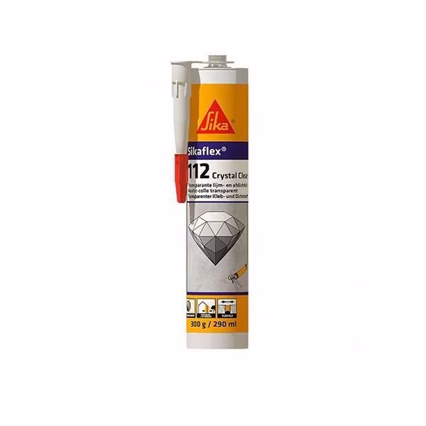 SIKA Transparentný tmel a lepidlo Sikaflex Crystal Clear 112 290ml