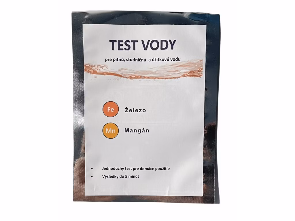 Test Vody - Železo, Mangán