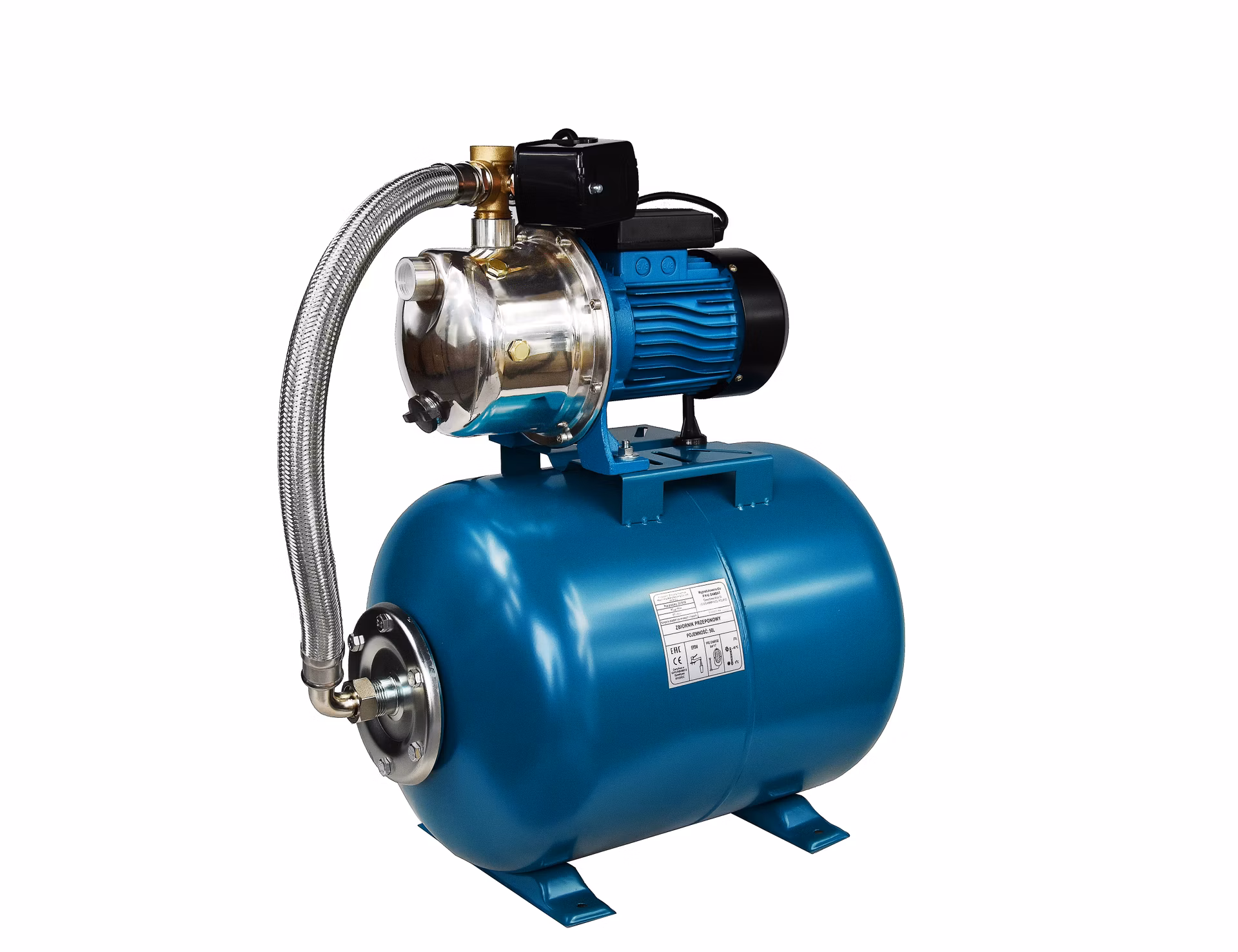 Domáca vodáreň IBO AJ 50/60 INOX (1,1kW, 230V) 80L nádoba