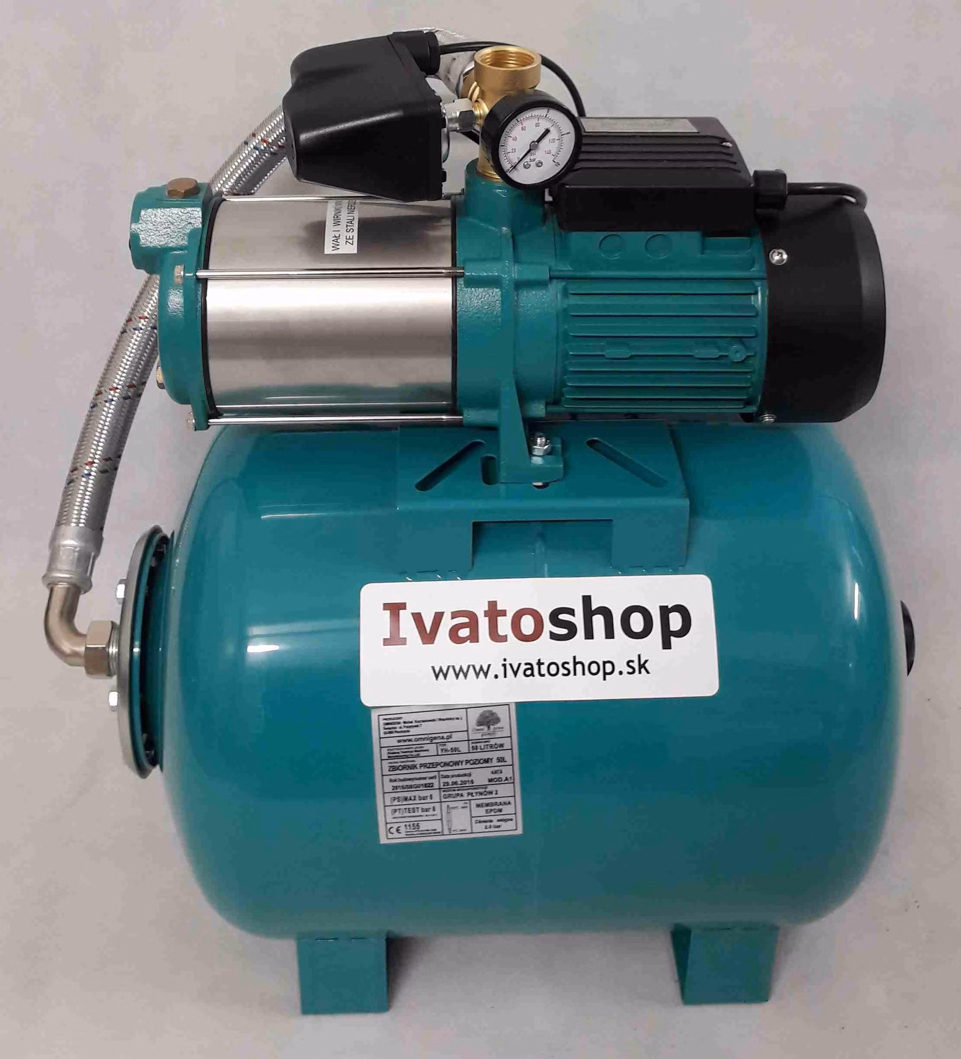 Domáca vodáreň Omnigena MH 1300 INOX / 50L