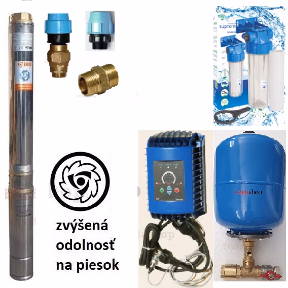 Domáca vodáreň 3,5 SDM 2-17 s frekvenčným meničom ARCHIMEDE