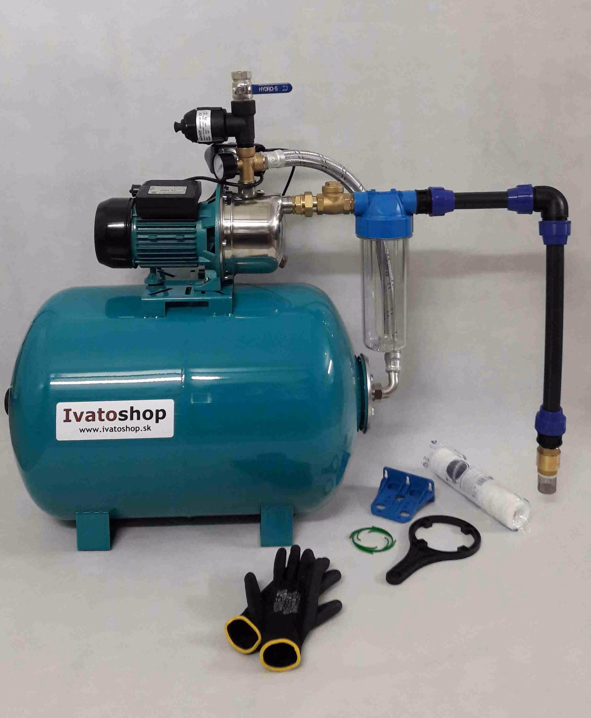 Domáca vodáreň Omnigena JY 1000 / 100L - kompletná zostava Hydrostop