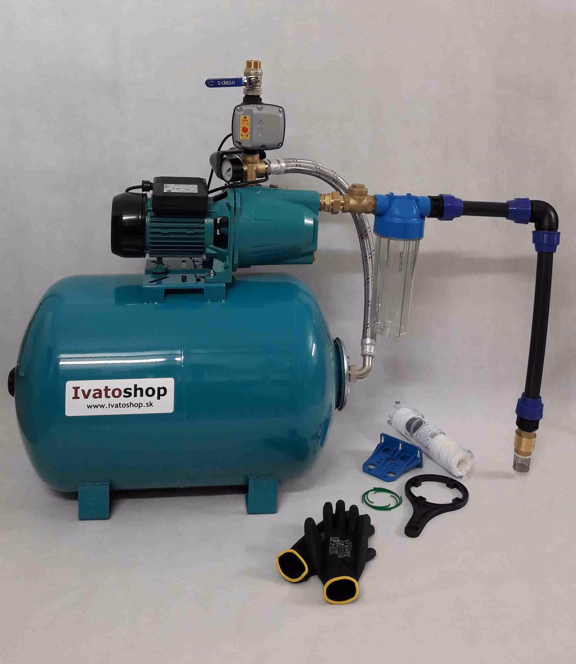 Domáca vodáreň JET 100A / 150L - kompletná zostava SPIN