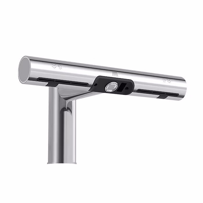 Sušič s automatickou batériou Jet Dryer AIRTAP - okrúhly, lesklý chróm
