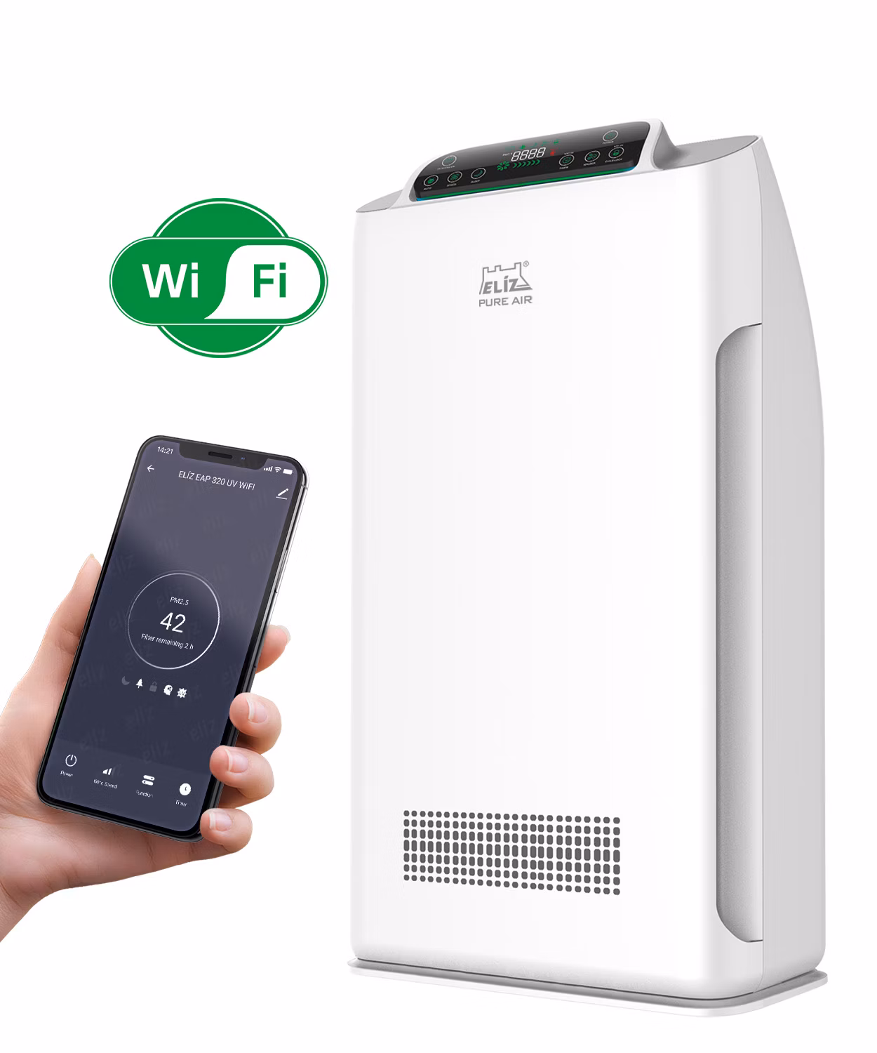 Čistička vzduchu ELÍZ EAP 320 UV WIFI