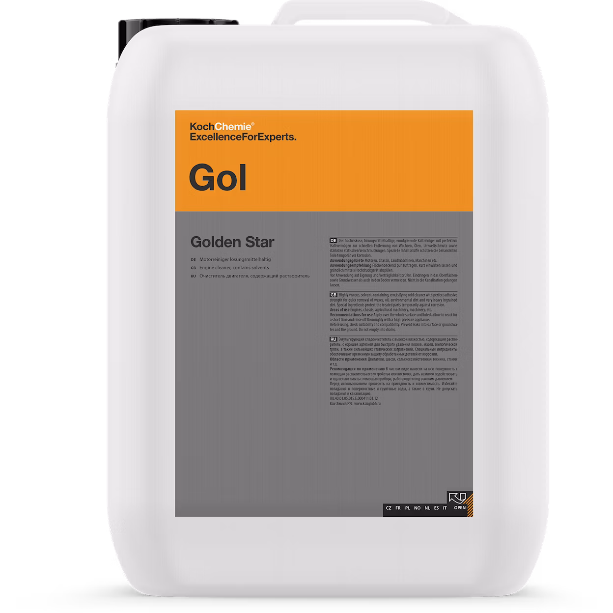 Koch Chemie Golden Star (Gol) - Čistič motorov 5L