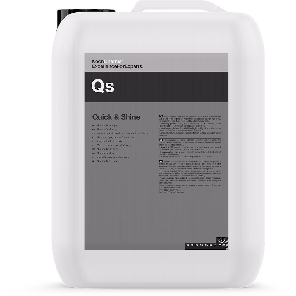 Koch Chemie Quick&Shine (Qs) - Multifunkčný detailer 10L